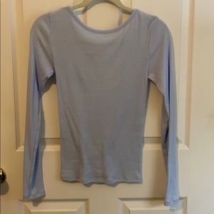 Urban outfitters ribbed long sleeve top
